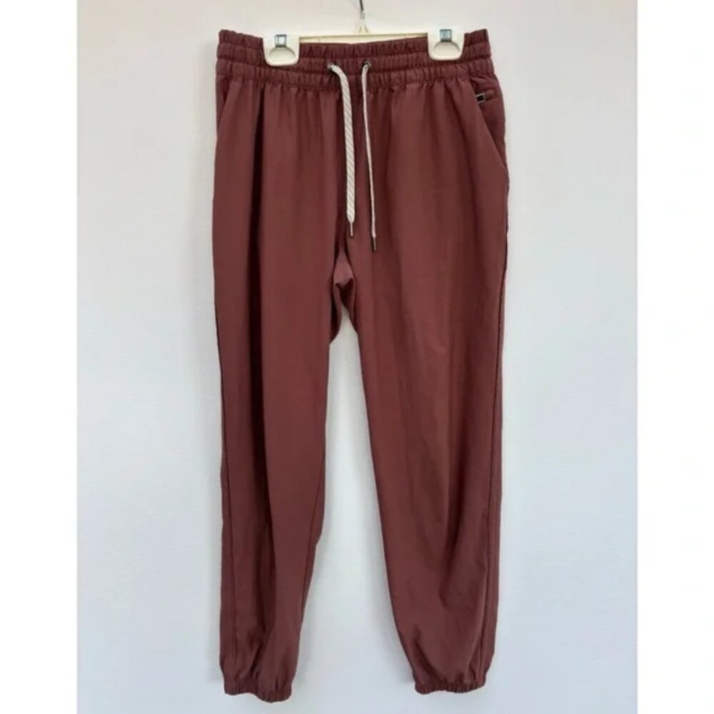 Vuori Women's Weekend Jogger Lightweight In Brown Hazelnut Size XL